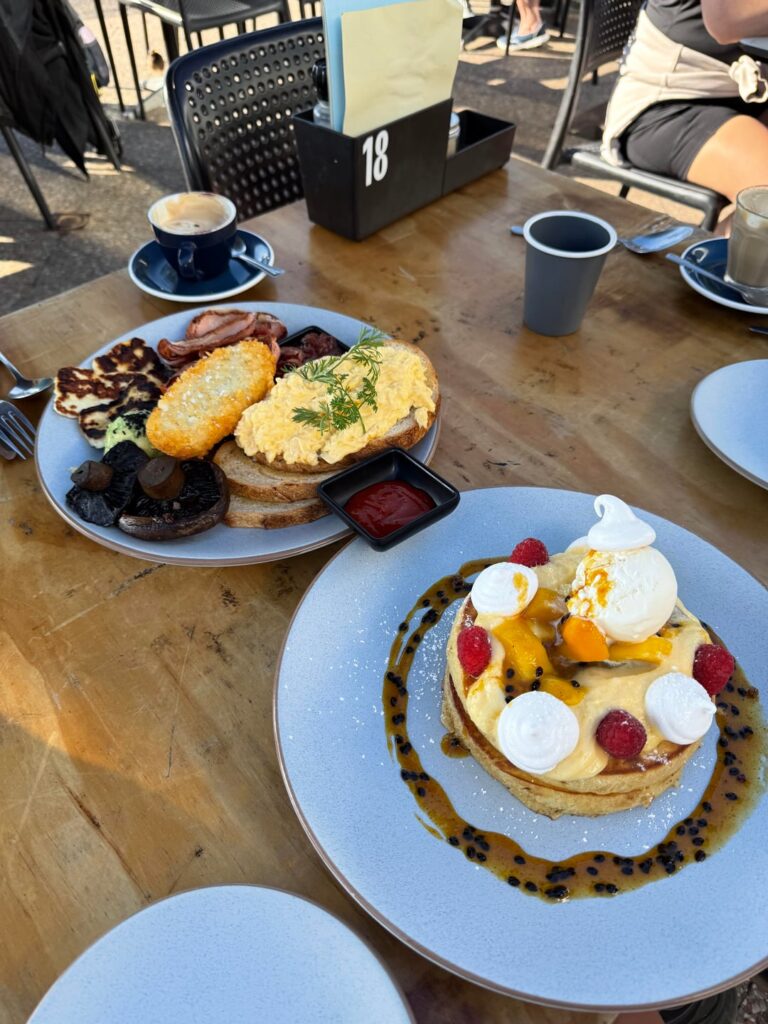 Took the bride out for breakfast