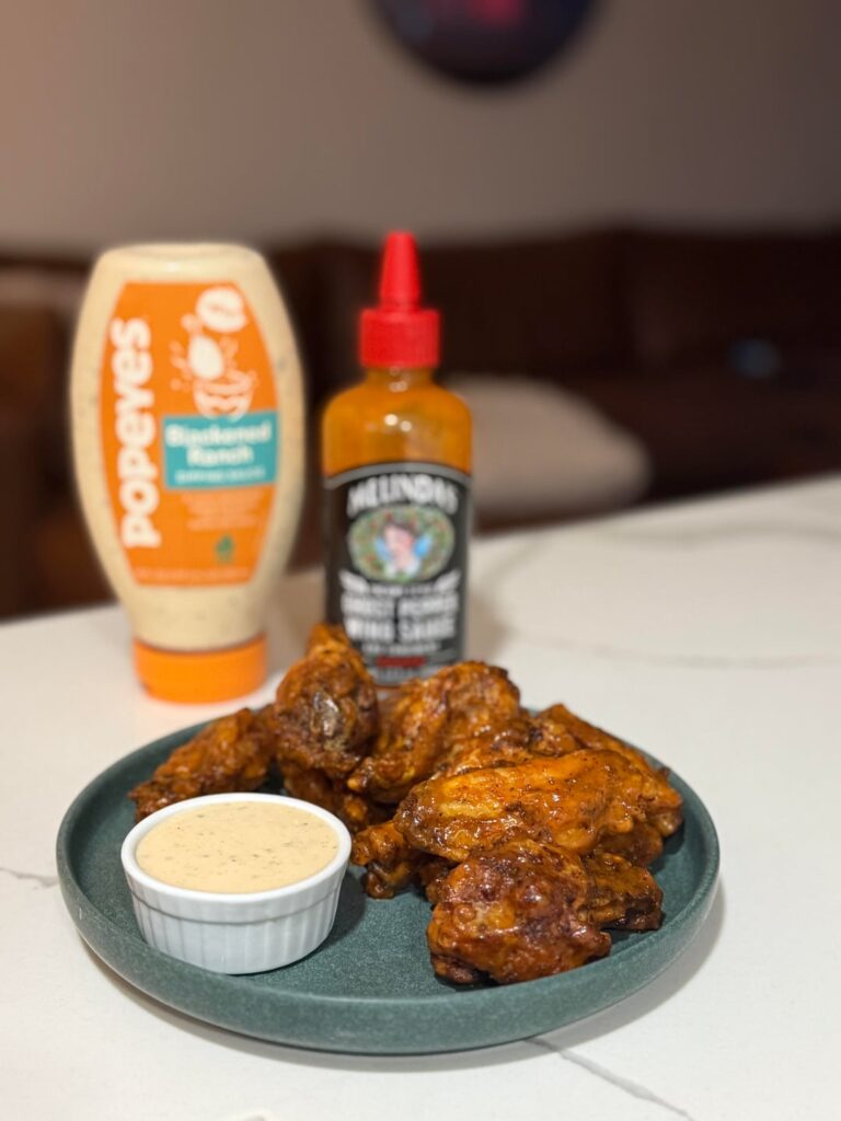 MELINDAS GHOST PEPPER WING SAUCE BANGS!