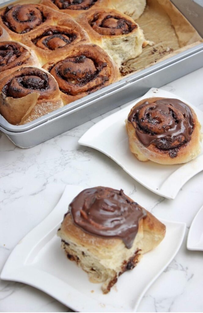 Chocolate Cinnamon Rolls 😍