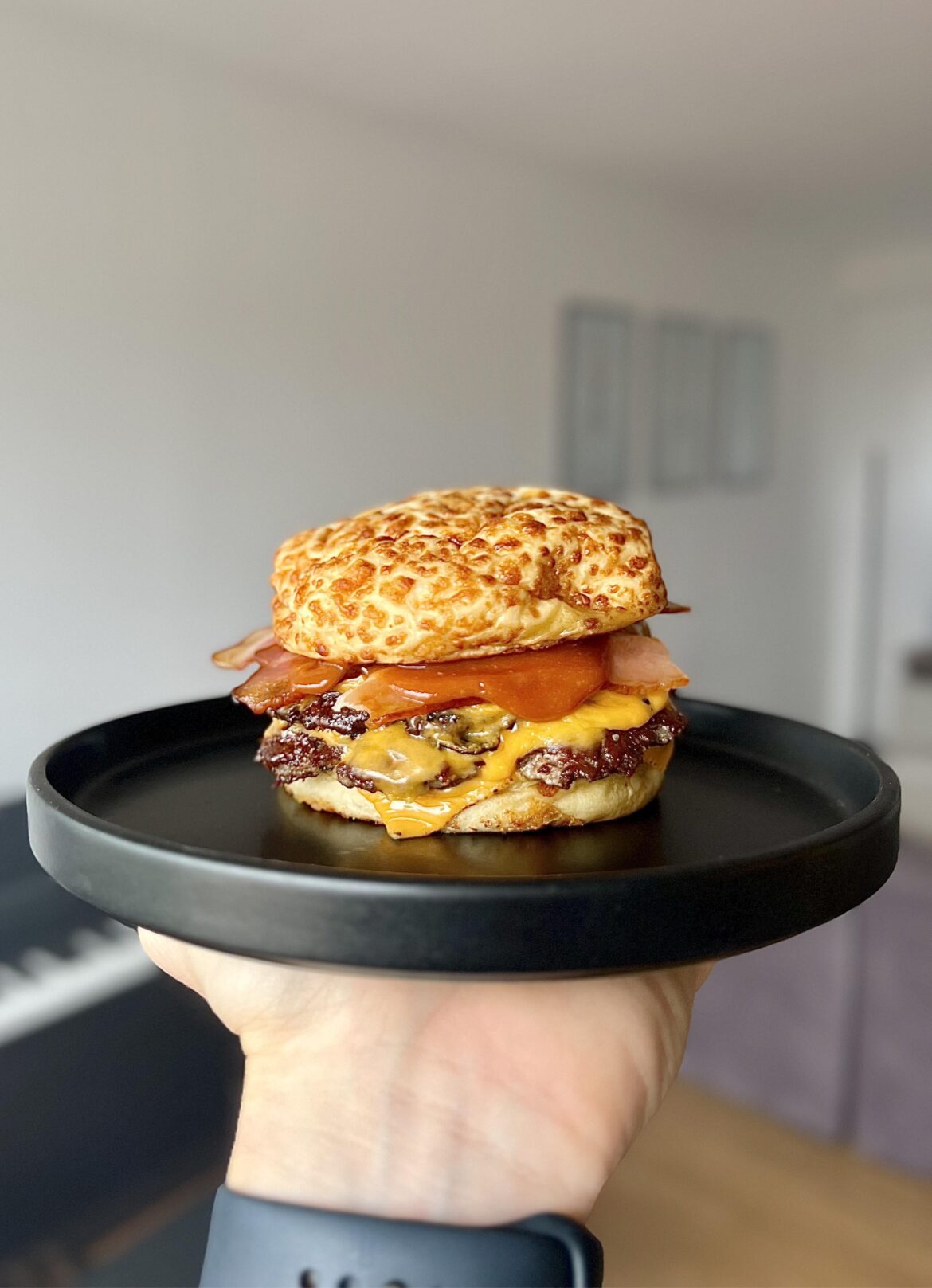 Double bacon cheeseburger