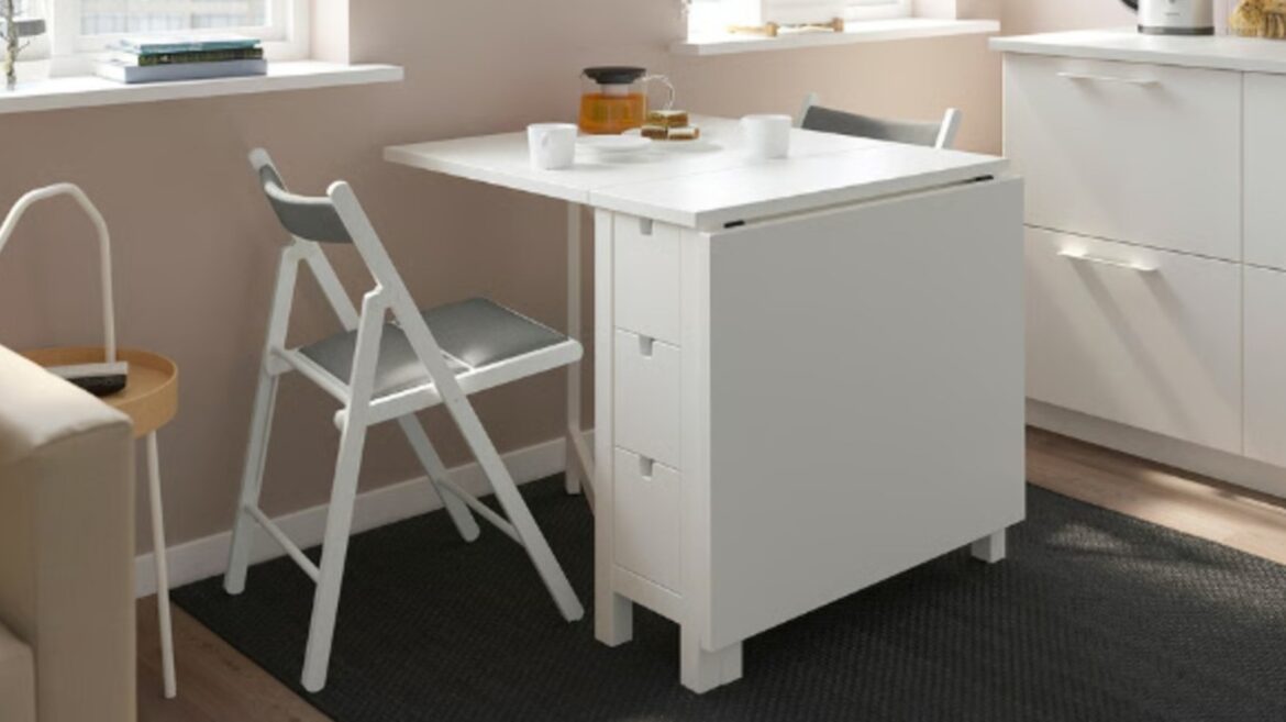 This Genius Ikea Foldable Dining Table Is Perfect For Small Apartments