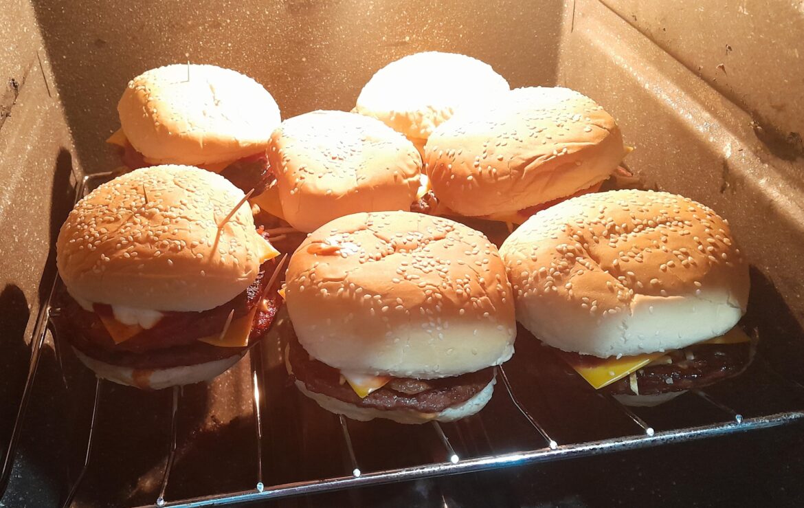 Making burgers at home