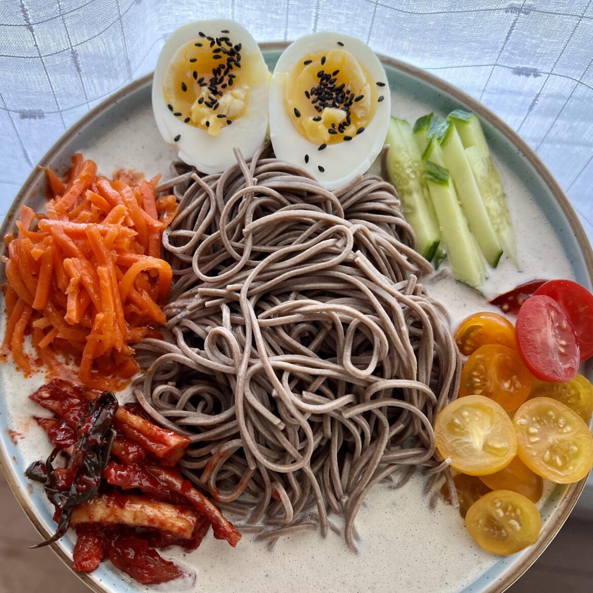 Cold soybean noodles are my current hyper-fixation meal