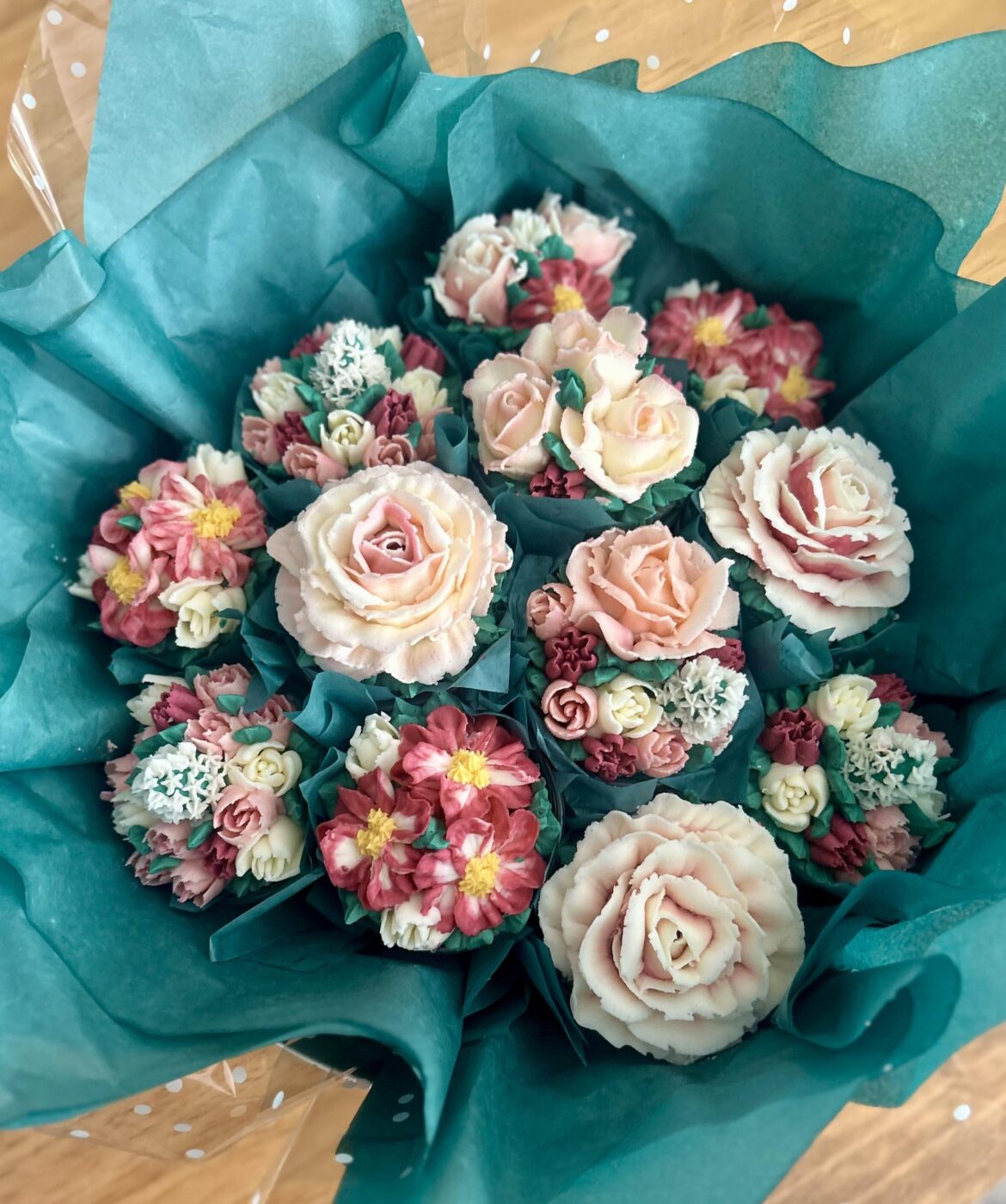 Wedding Cupcake Bouquet
