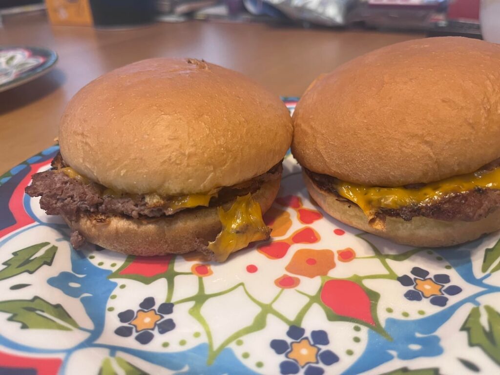 Cheeseburgers for the fam