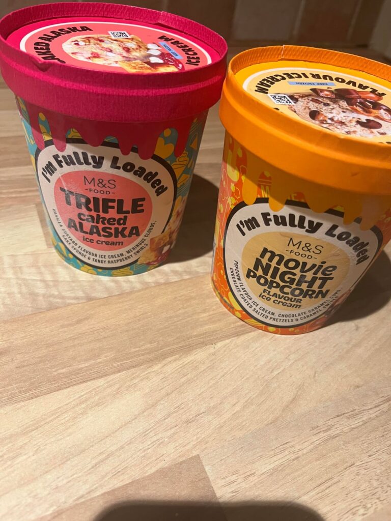 Popcorn exceeded expectations 9/10. Caked Alaska was abit boring which is abit sad 5/10