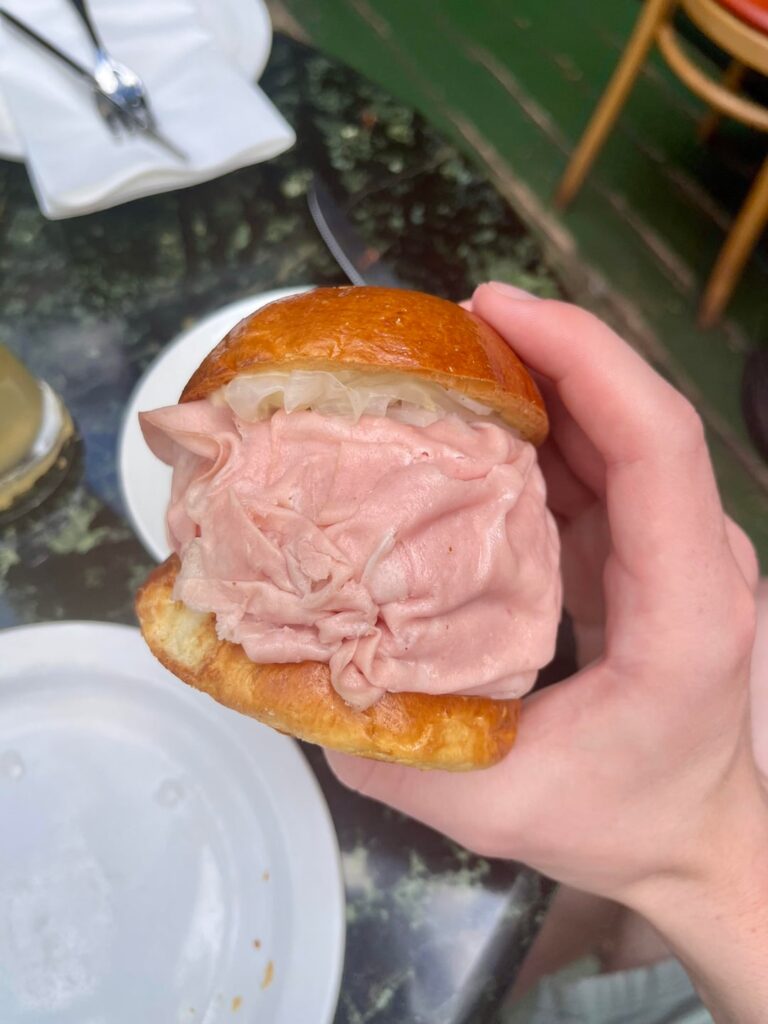 Bar Piquette - Mortadella Sandwich