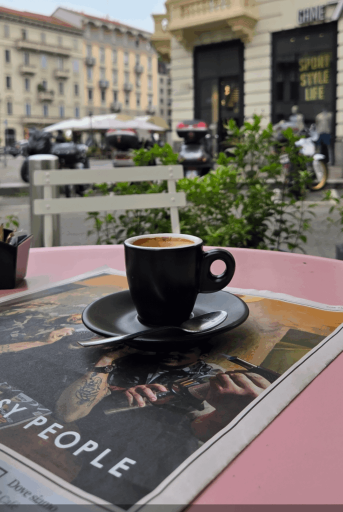 This was my first ever espresso, sat in a coffee shop in Milan on a warn June day this year. I’ve been chasing that feeling ever since. This was my first ever espresso, sat in a coffee shop in Milan on a warn June day this year. I've been chasing that feeling ever since.