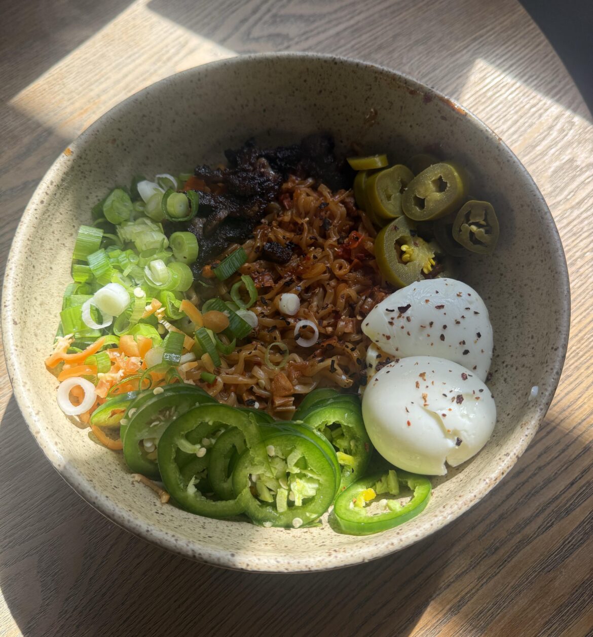 Go to work from home lunch - Buldak 2x Spicy Ramen