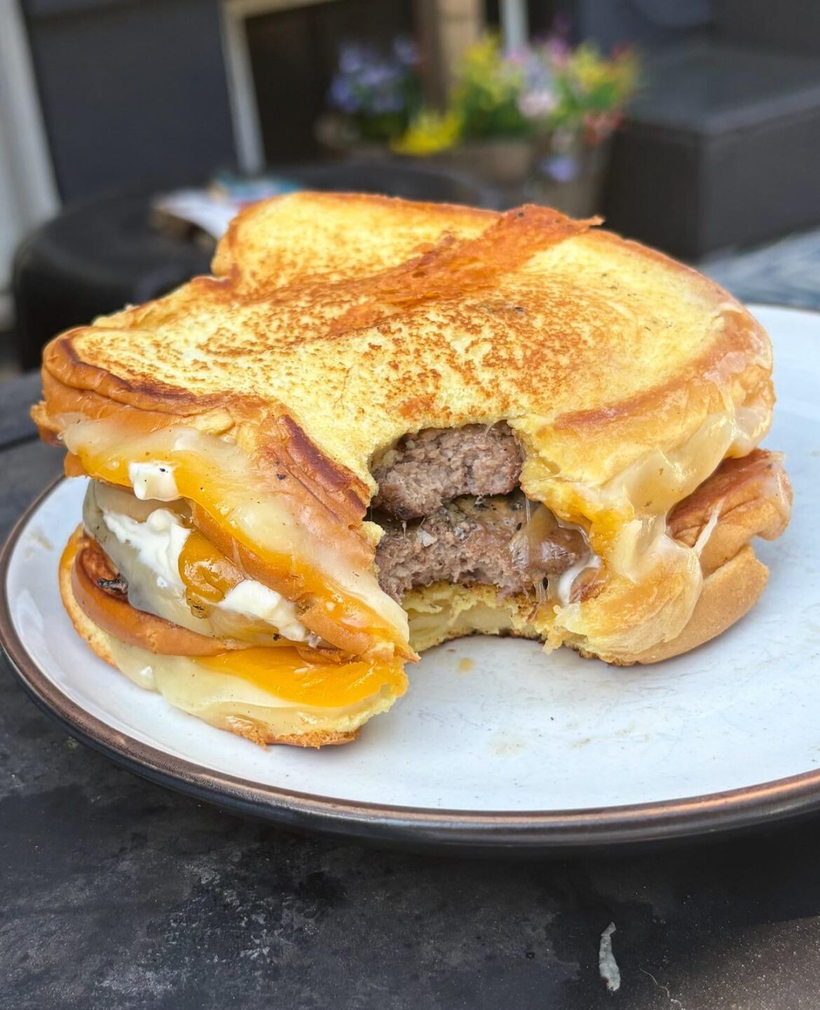 Does grilled cheese as buns make it a grilled cheese ?