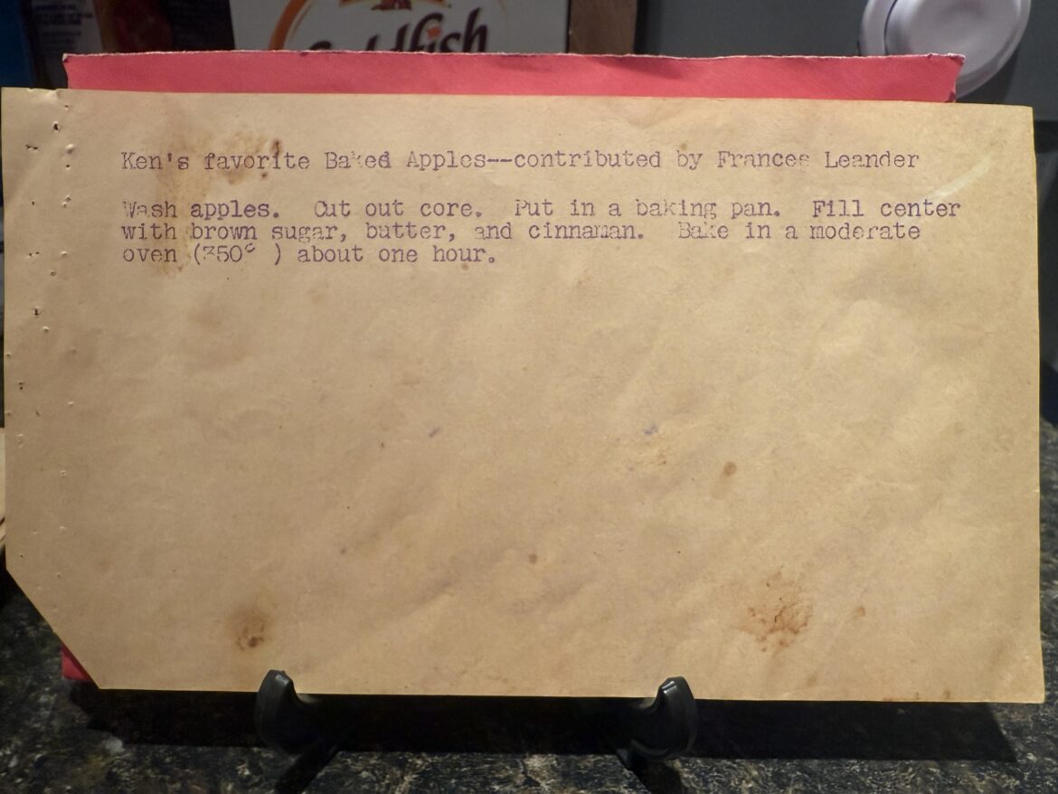 Ken's Favorite Baked Apples