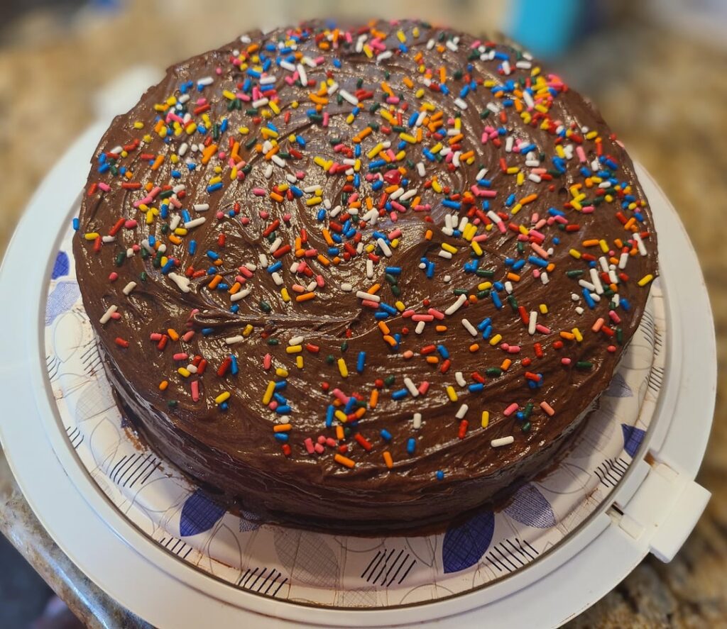 Made my own birthday cake yesterday! 32 years young! 🥳