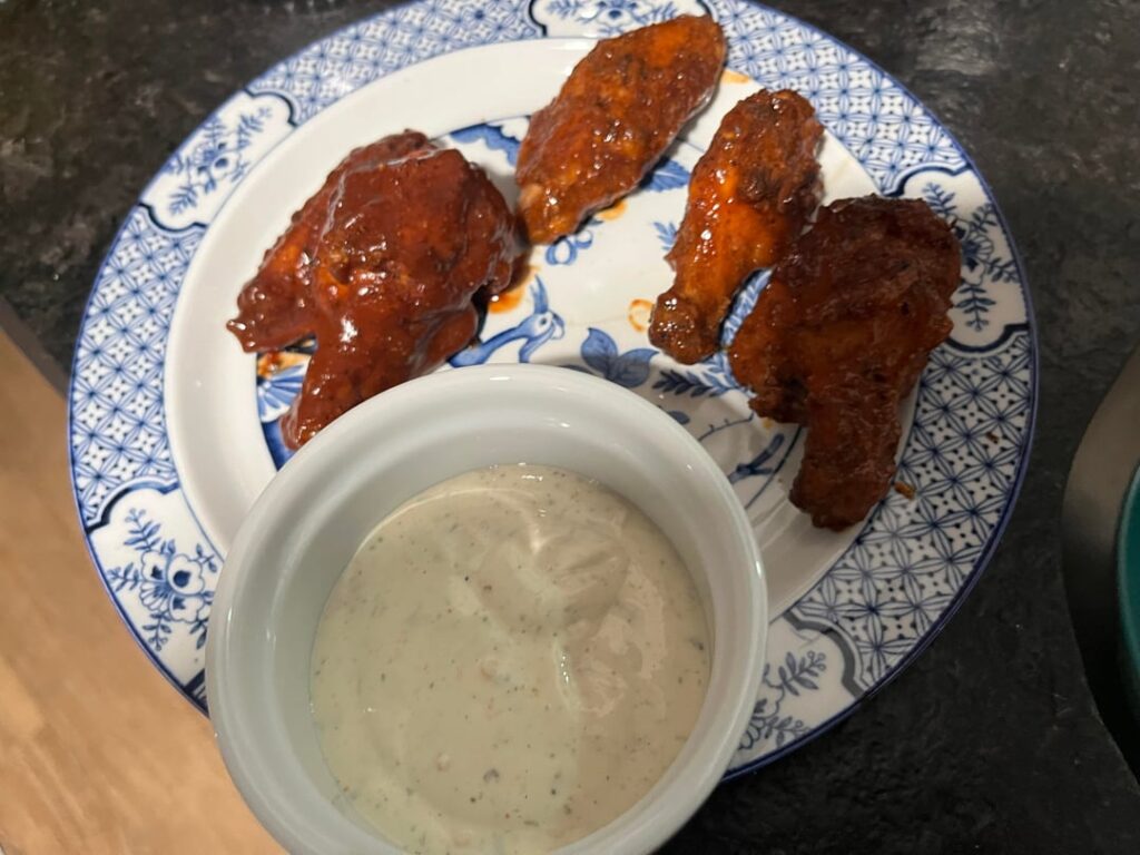 First time doing smoked wings.