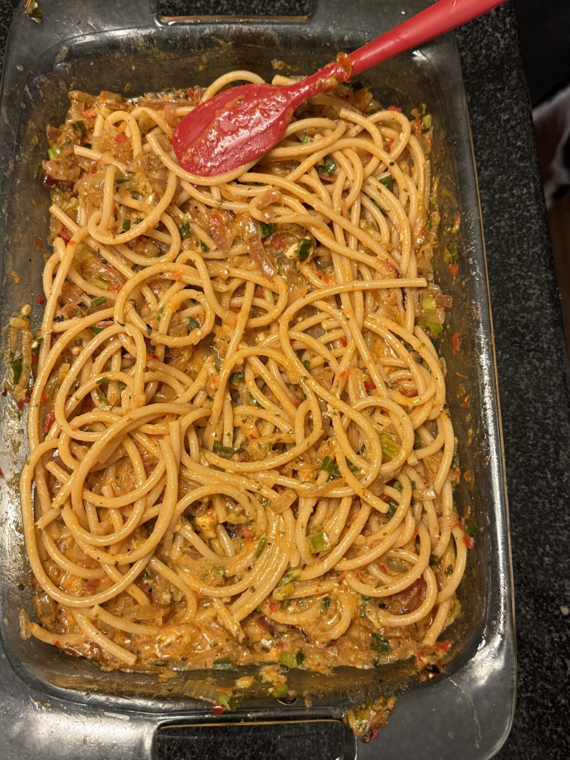 I also made the pasta