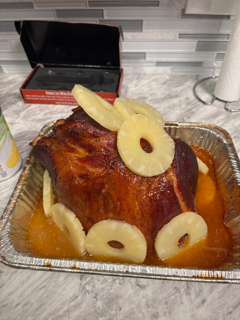 16 hour smoked Pulled Ham