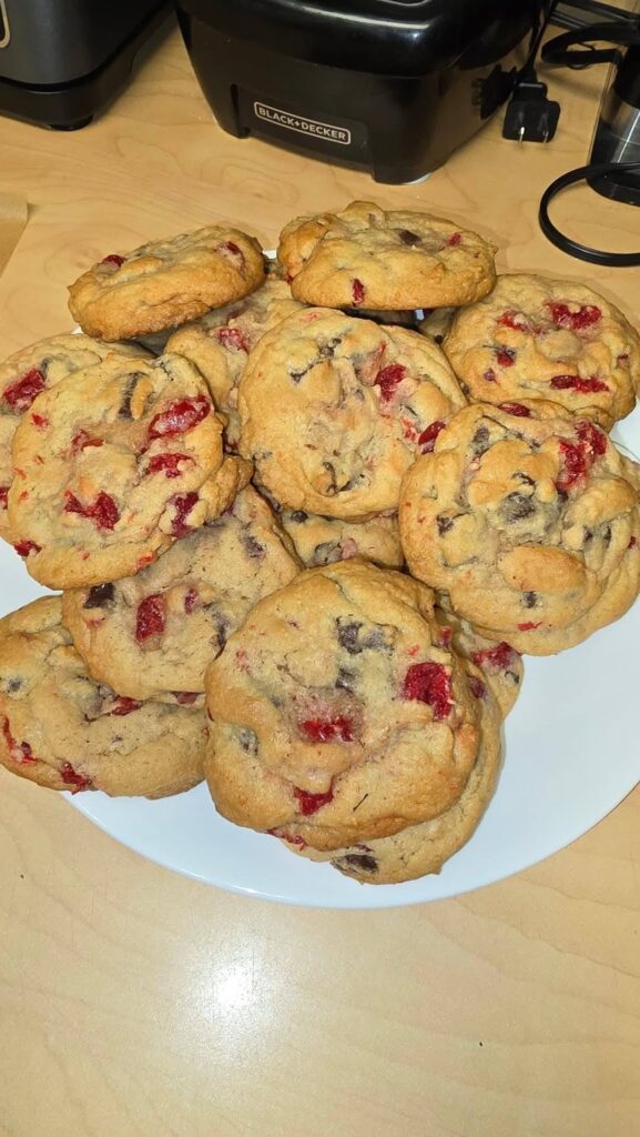 I took the Floridian Hotel cookie recipe and added some stuff.🍪😋 These are the best cookies ever! RECIPE BELOW