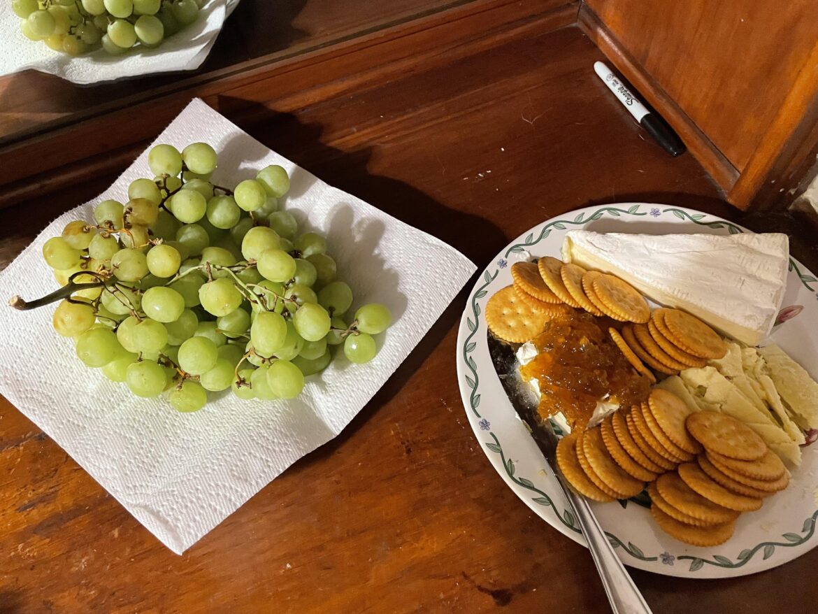 Itty bitty cheese board