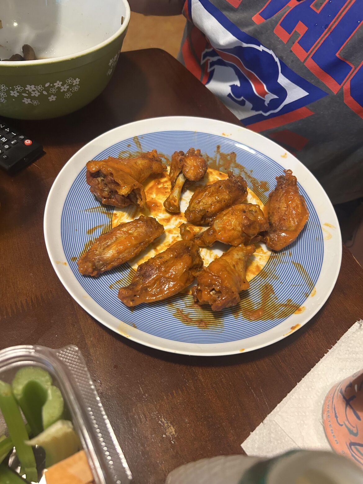 Buffalo Wings cause Go Bills!