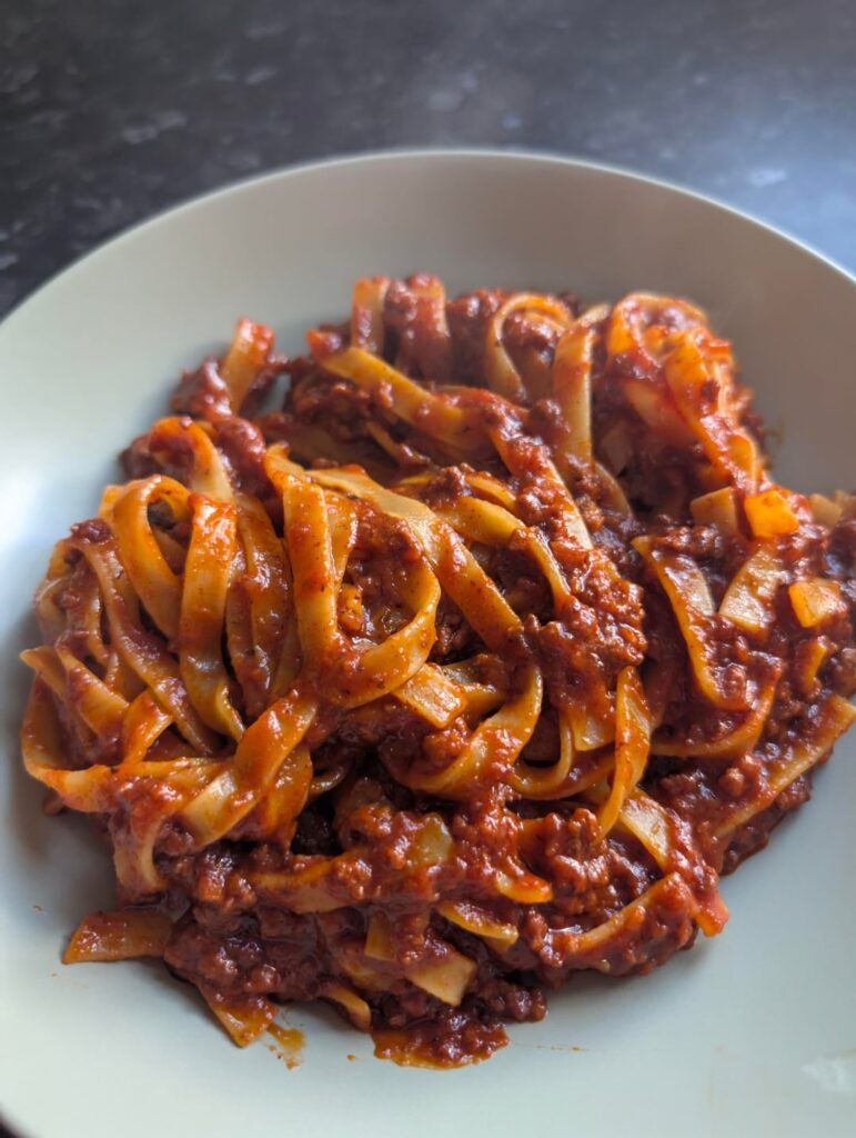 Tagliatelle alla Bolognese