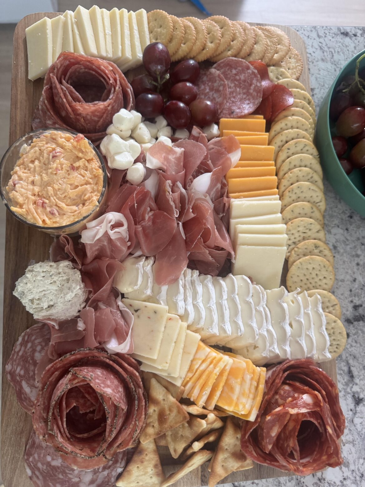 Paying my respects at a gathering at my ex husbands who had an uncle pass , bringing this and other food items too.