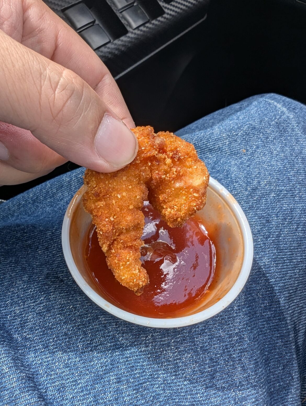 Yeah the shrimp at 35th st red hots hit the spot