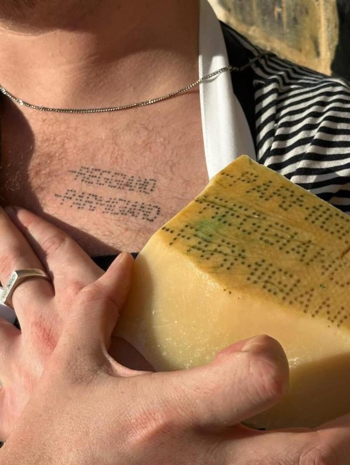 Would you ever consider a parmigiano reggiano tattoo?