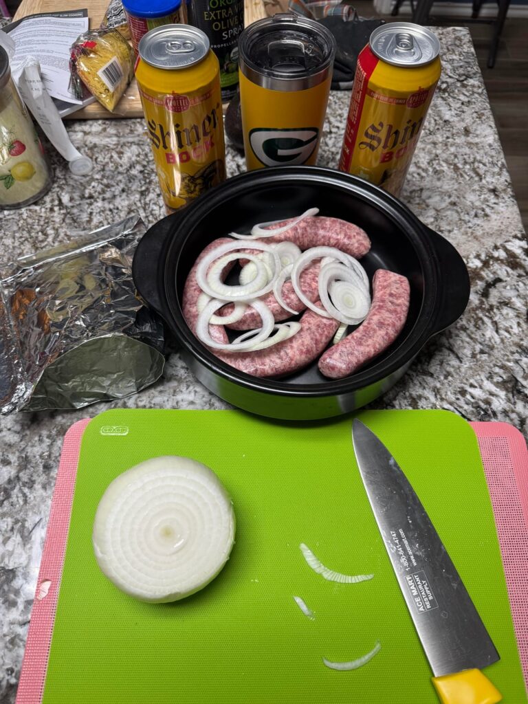 Getting ready for the Packers game!