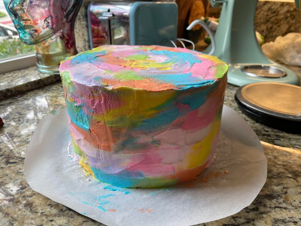 I made my birthday cake!