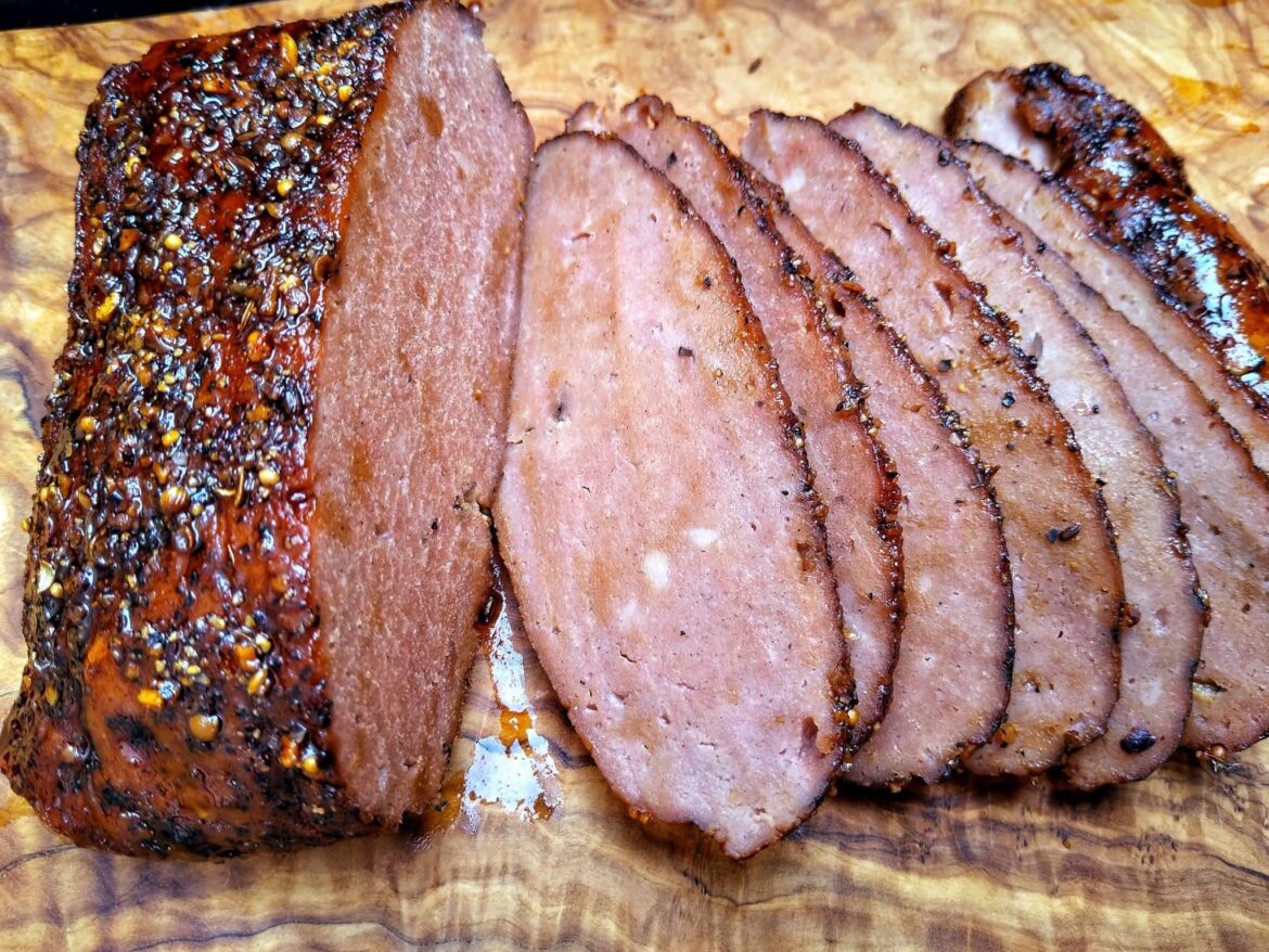 Homemade seitan Pastrami 😋