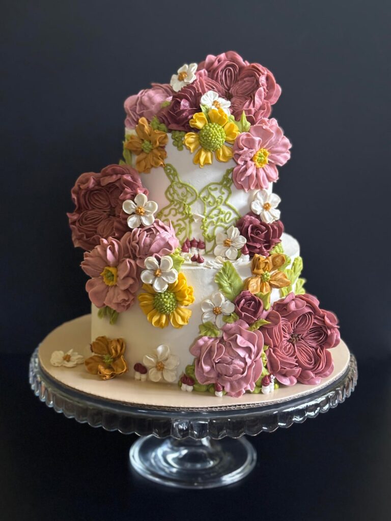 Flower Wedding Cake!
