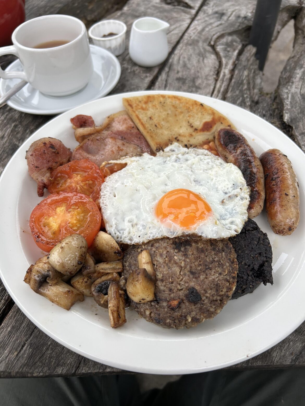 Full Breakfast at Brambles Dalbeattie