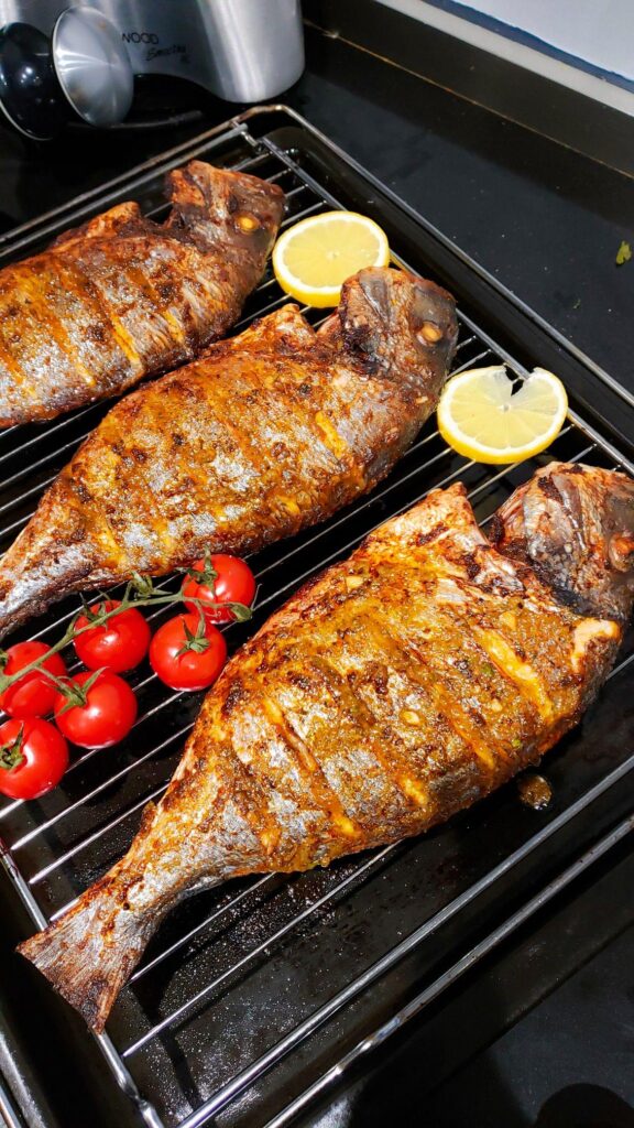 Oven Grilled Fish