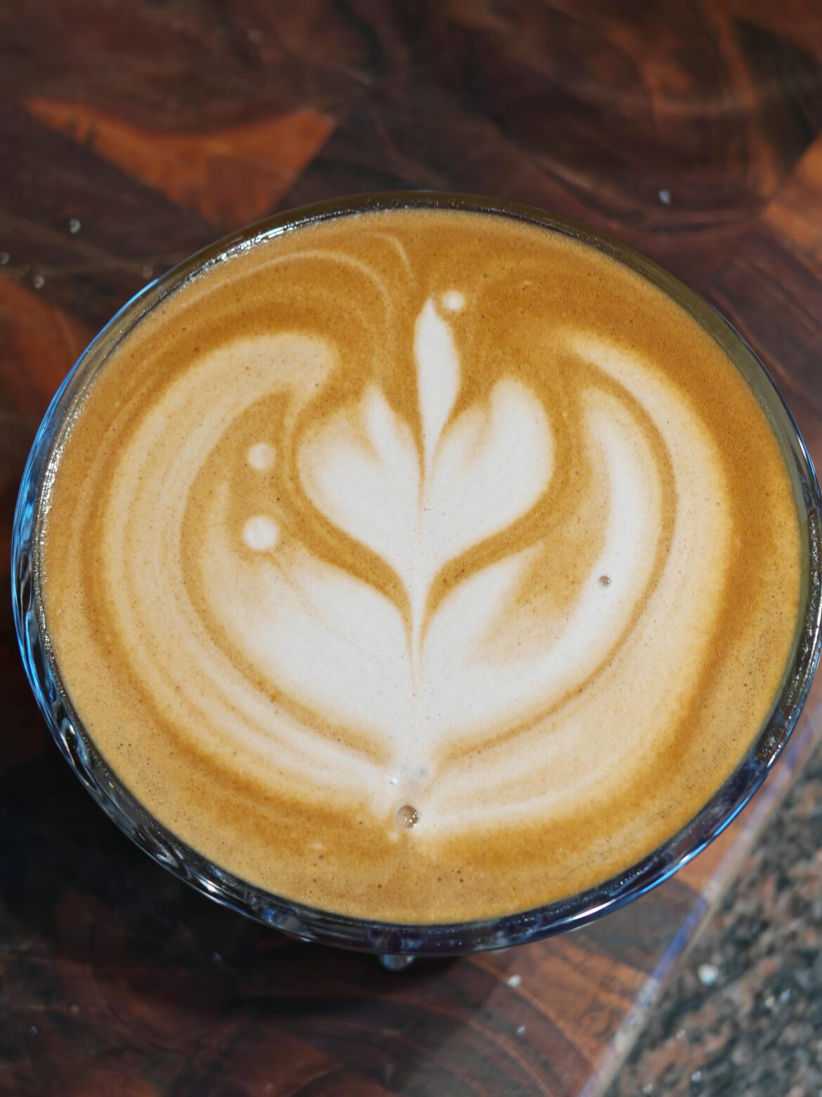 My first semi-successful latte art