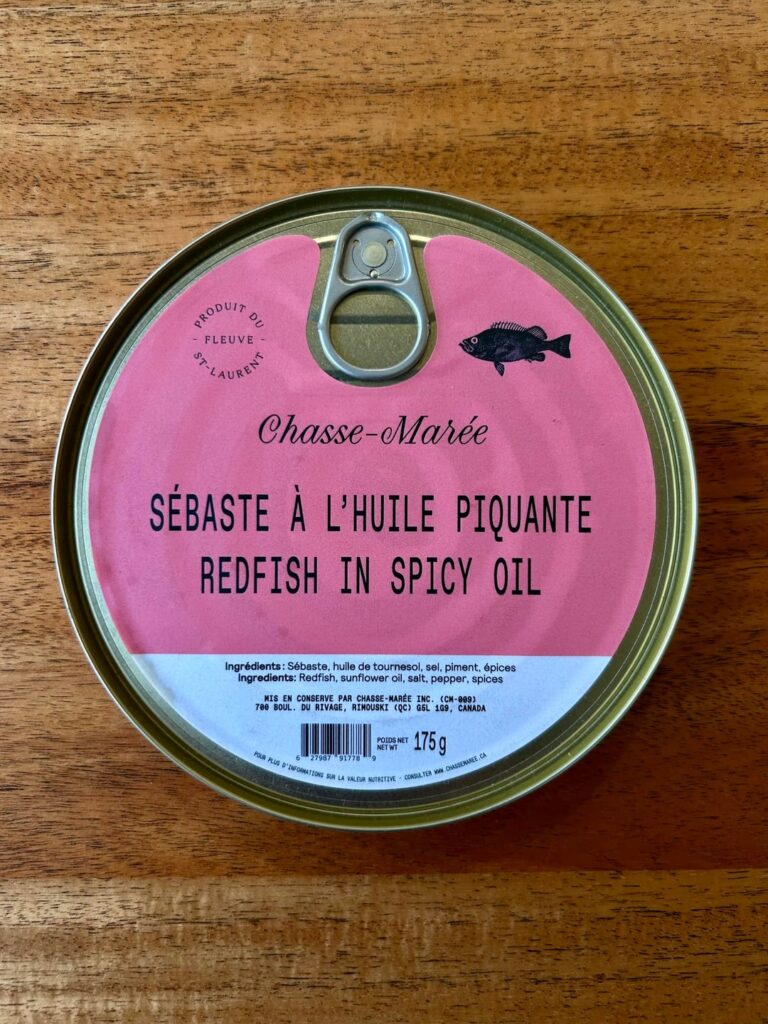 Chasse Maree redfish in spicy oil Chasse Maree redfish in spicy oil