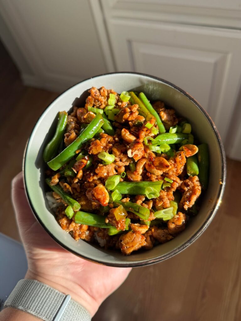 Szechuan Pork & Green Bean Stir Fry Szechuan Pork & Green Bean Stir Fry