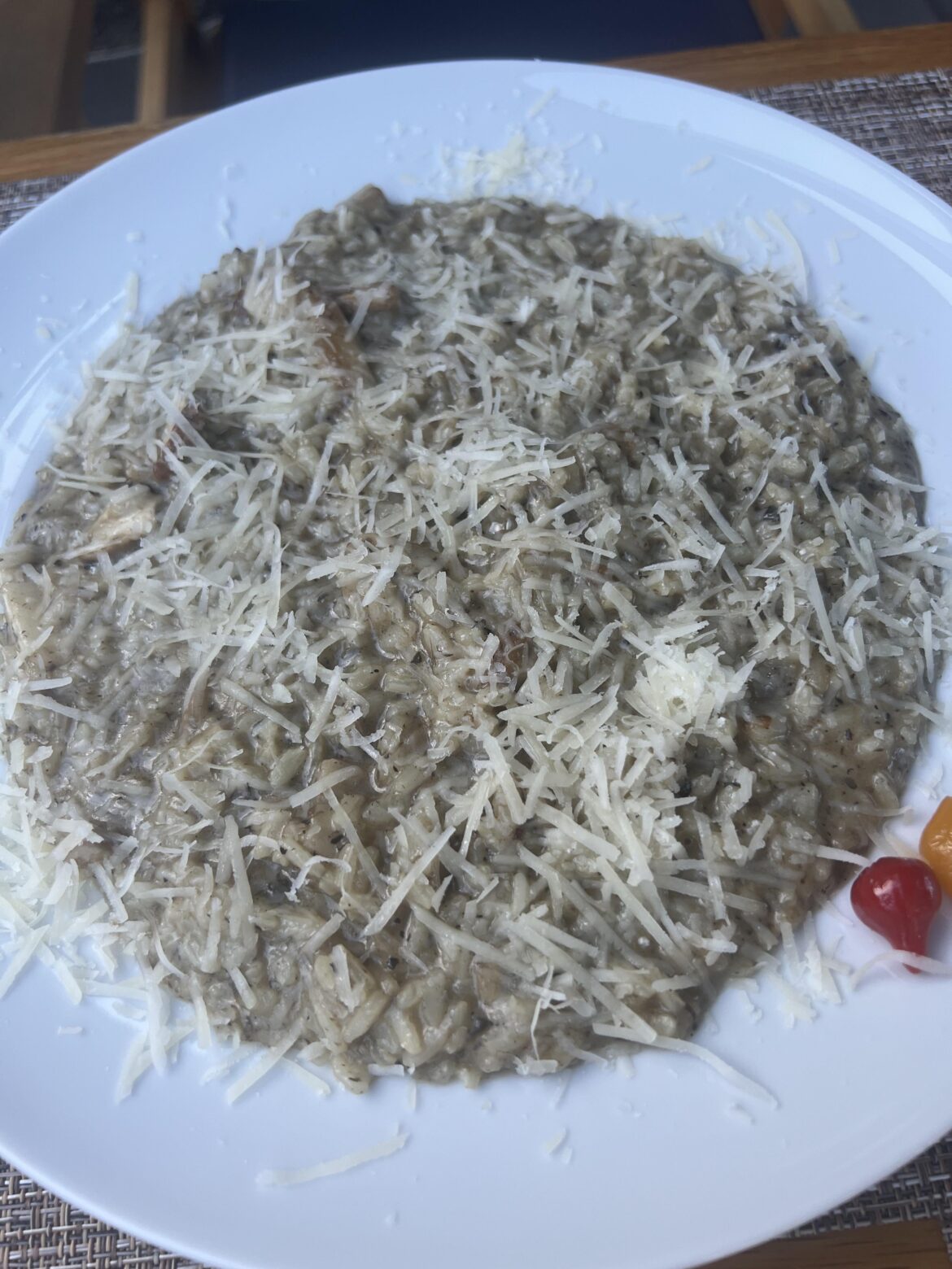 Risotto mantecato ai porcini