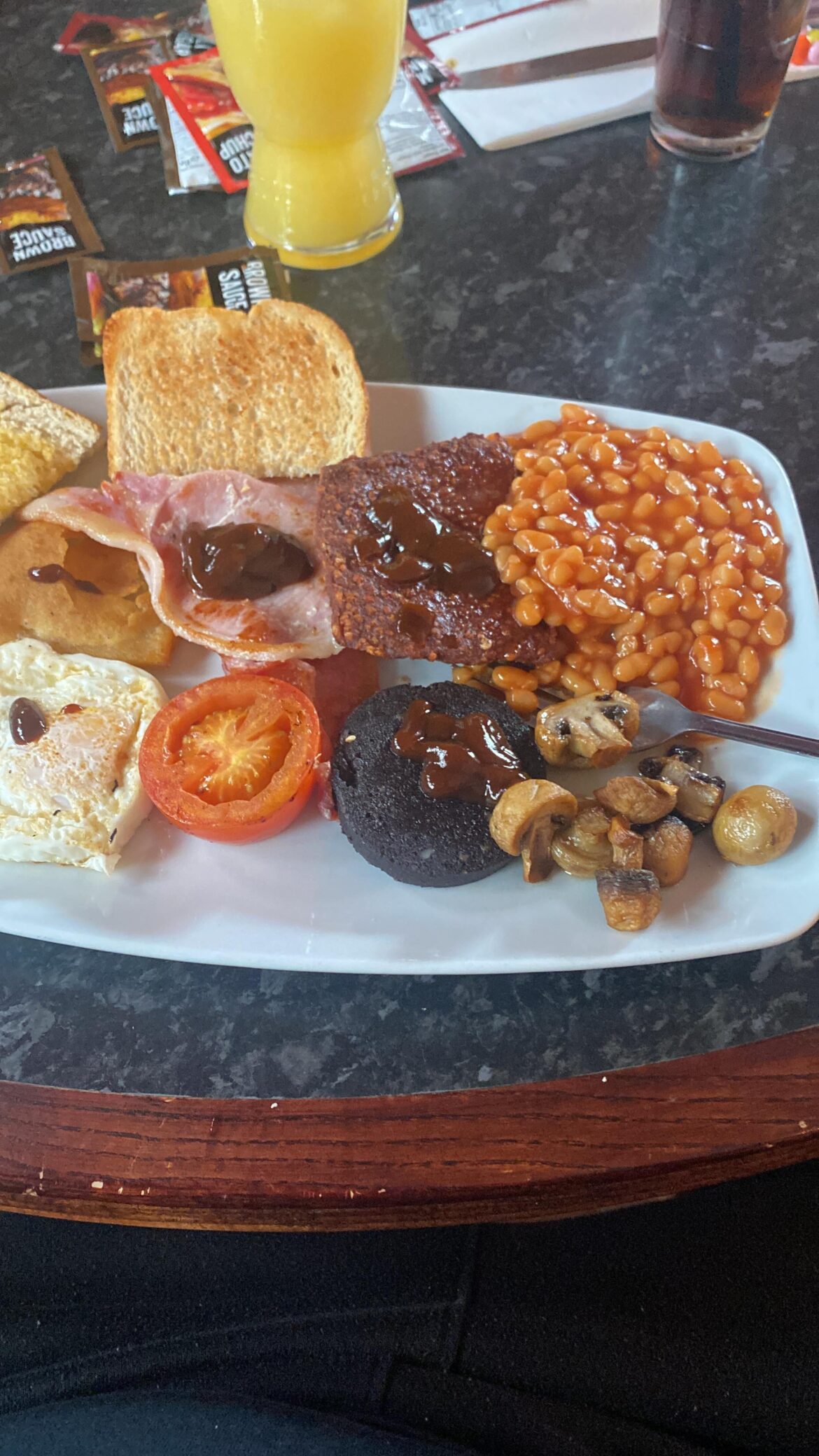 Big Scottish breakfast