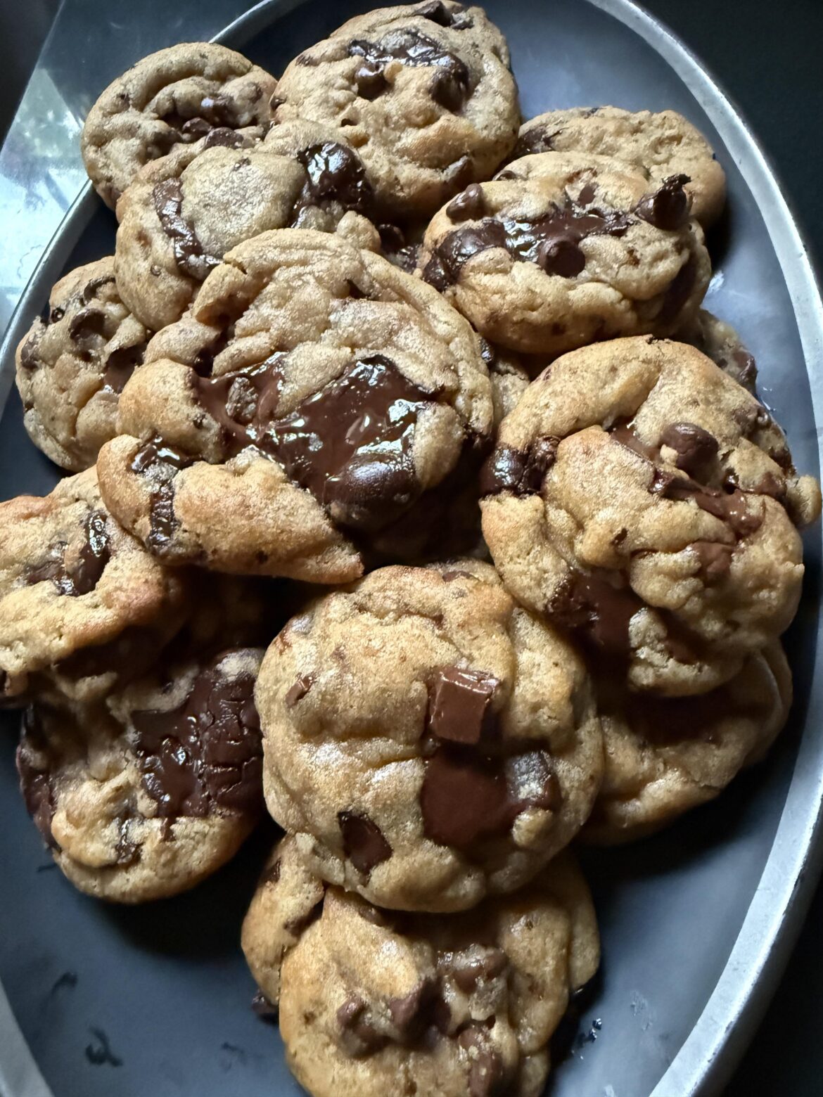 Can’t stop baking these brown butter chocolate chip cookies