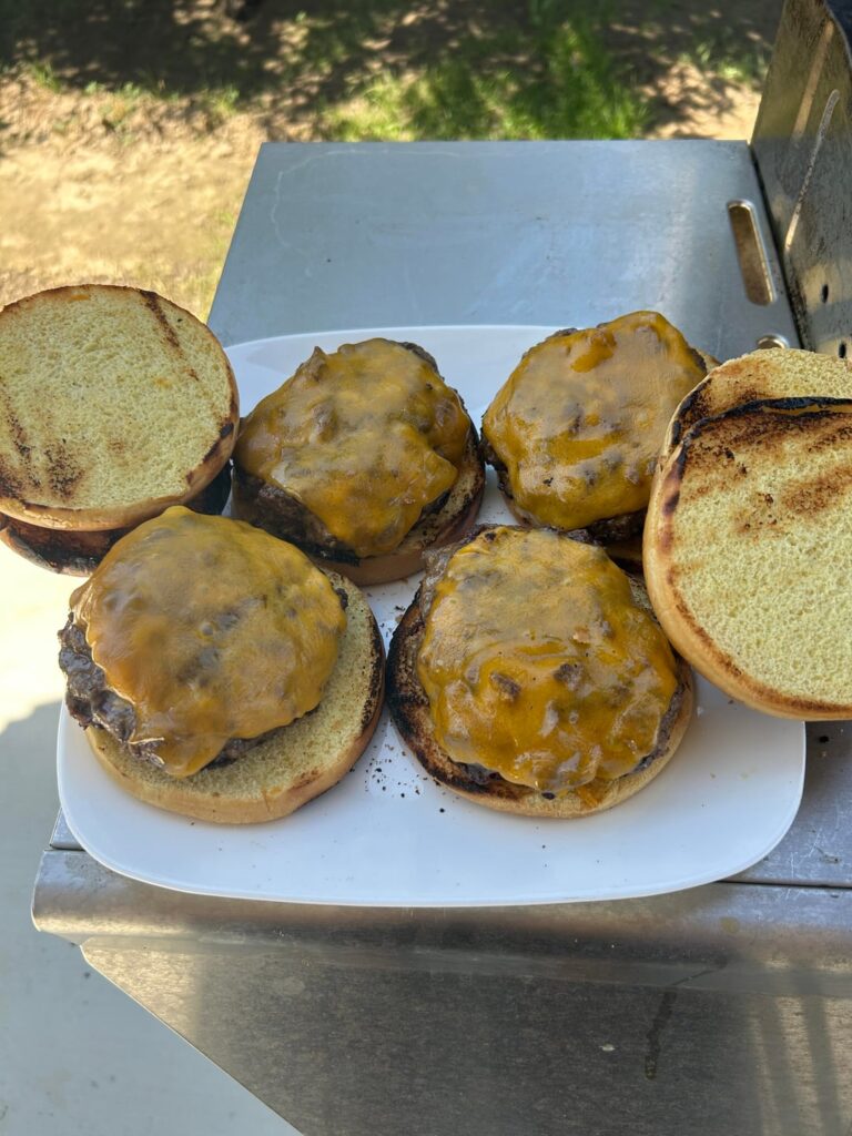 Labor Day burgers