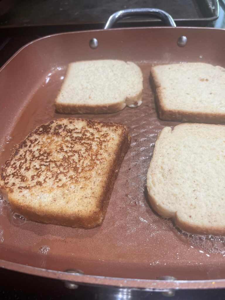 Haven’t had French toast in a while.