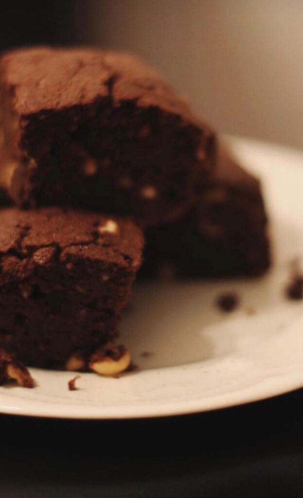 Homemade Katharine Hepburn's brownies