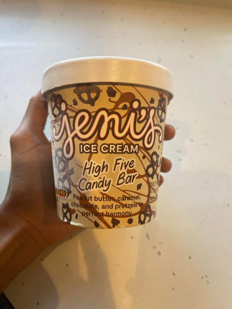 Jeni’s high five candy bar is so good