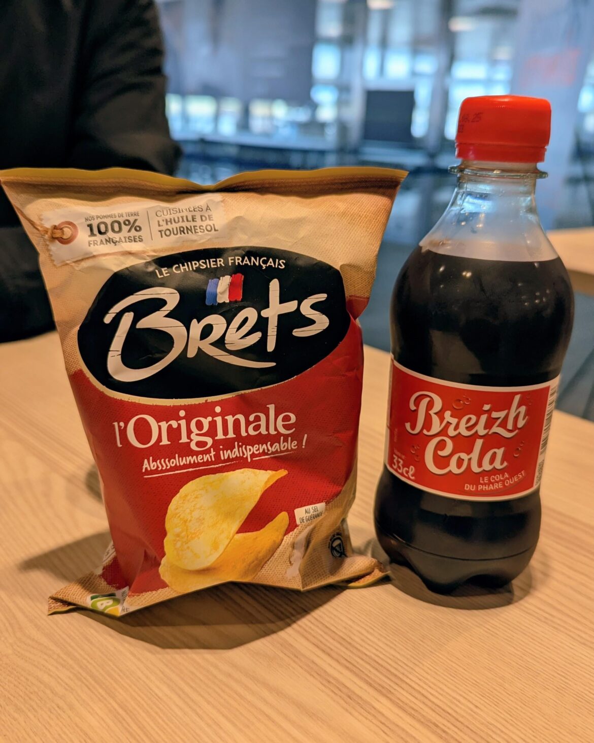 Breton snack while waiting for the flight