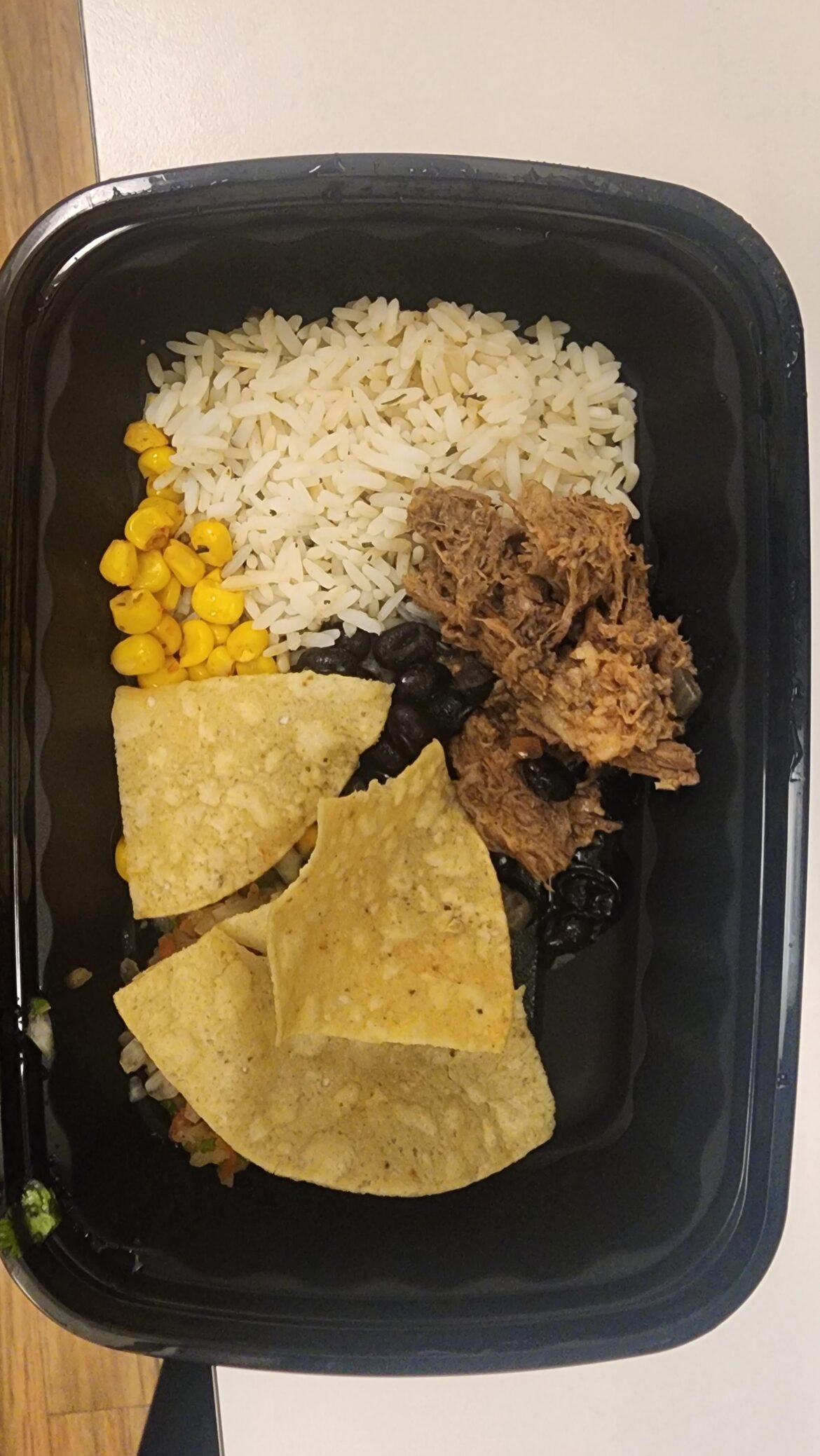 My entire work provided meal.