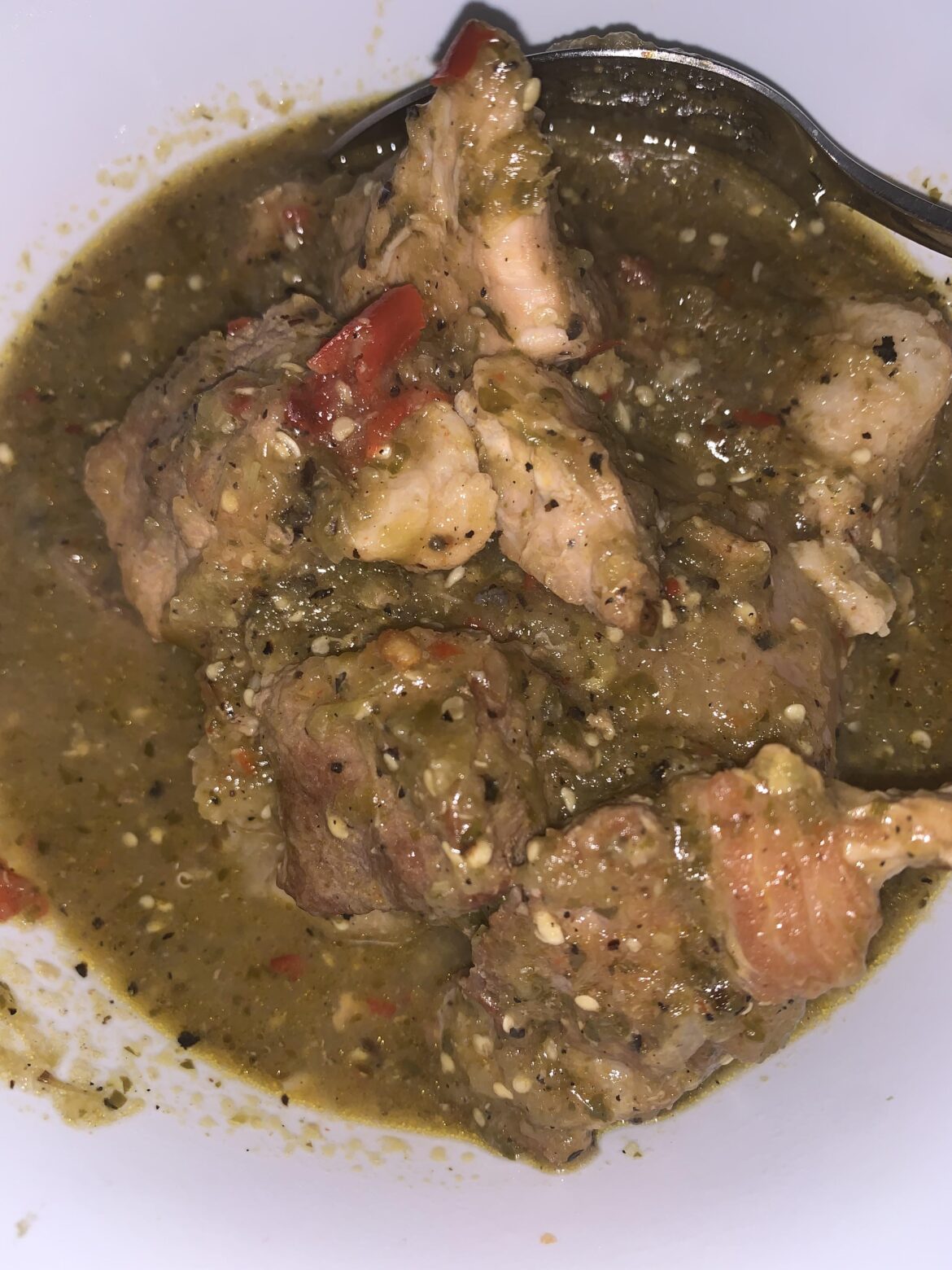 Love me some Chili verde Love me some Chili verde