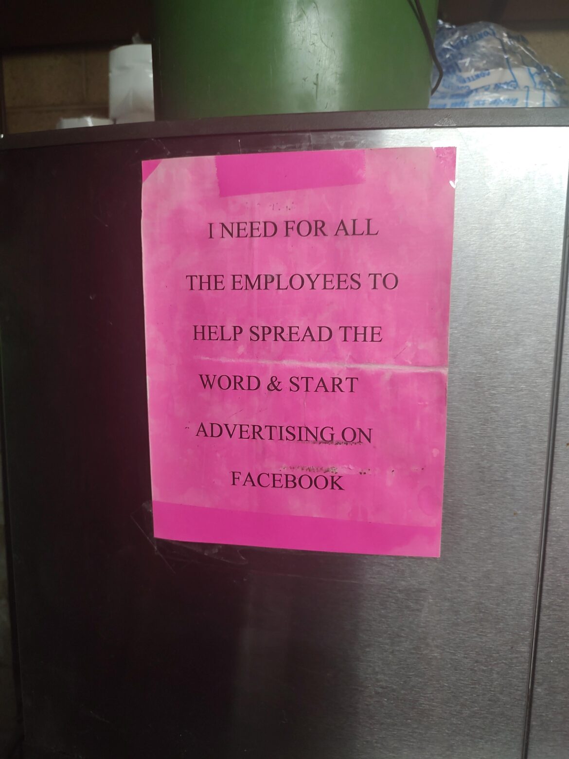 Share the signs your place of employment is going under