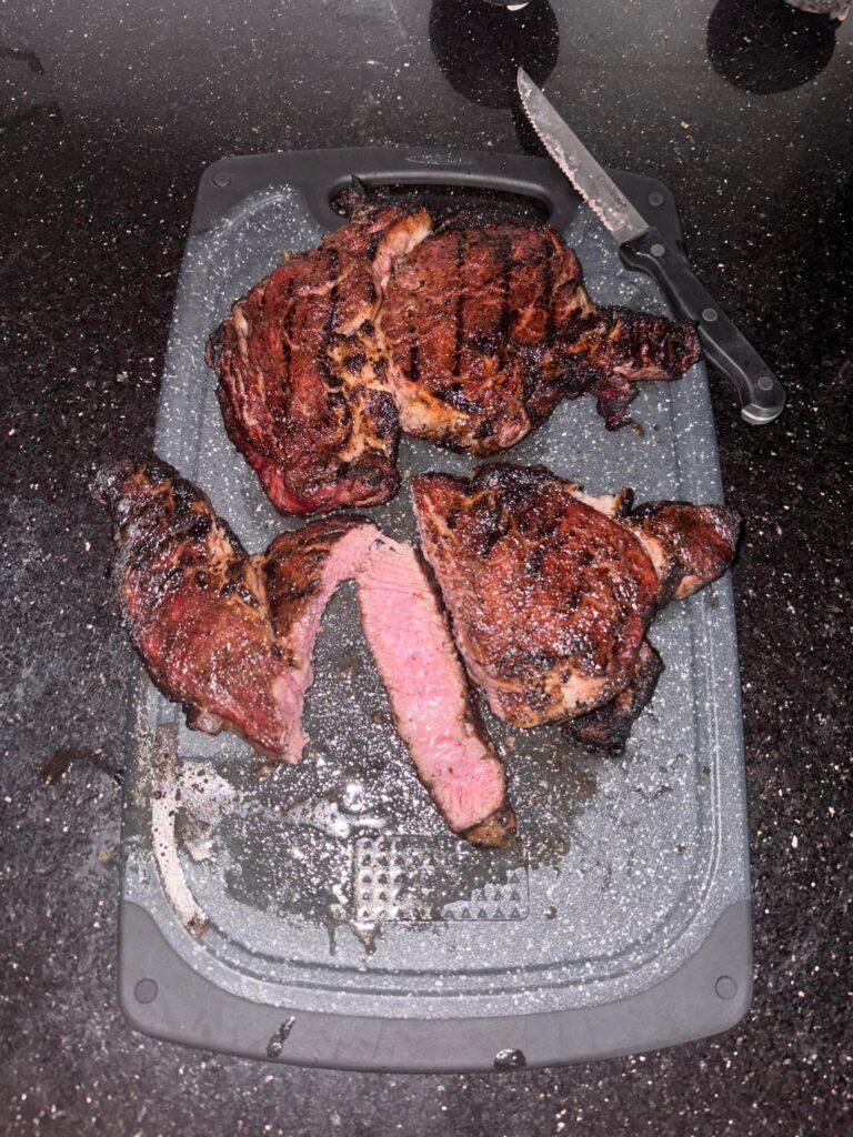Smoked reverse sear