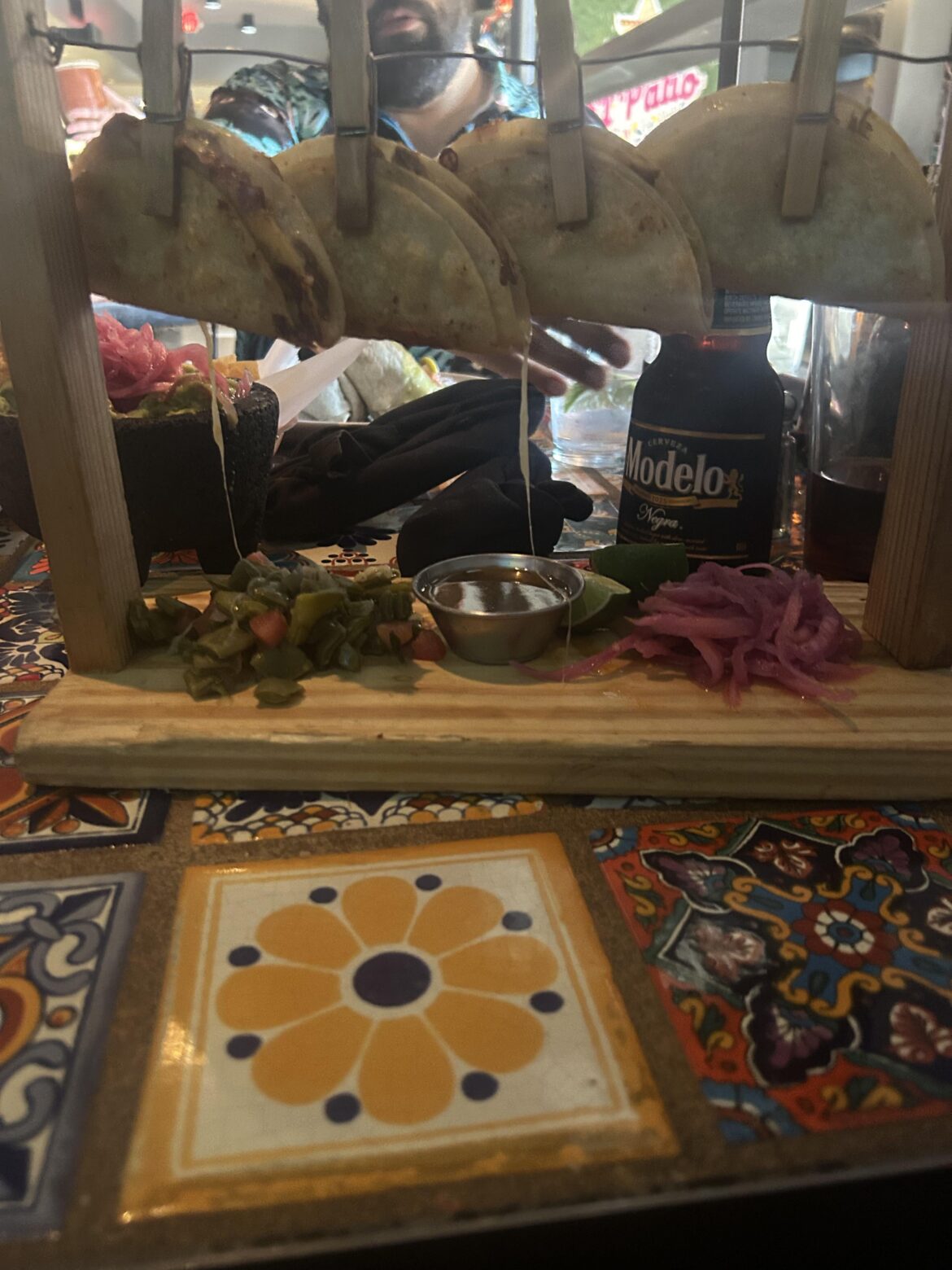 If only there were some flat round food delivery device instead of..whatever this is