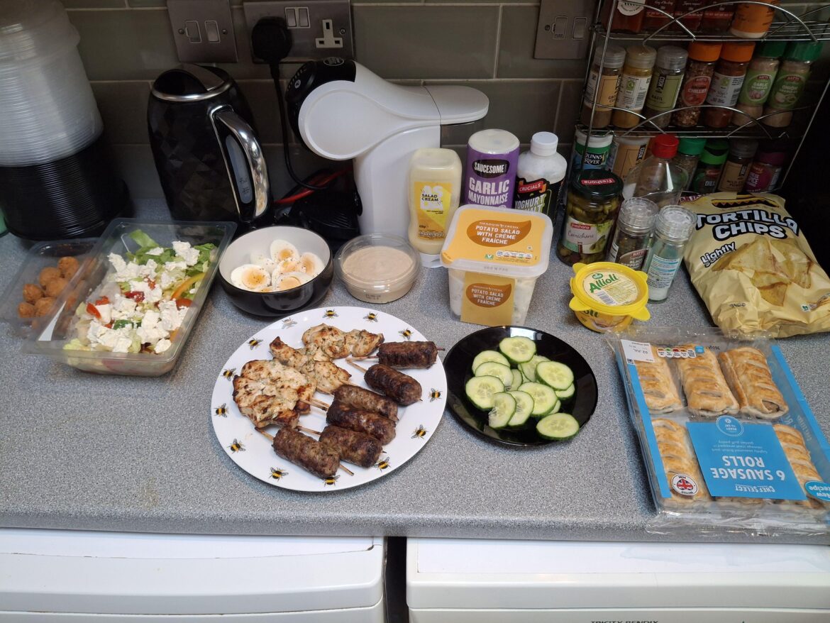 If you have never had it, i strongly recommend the potato salad from lidl that has creme fraiche. It's beautiful!