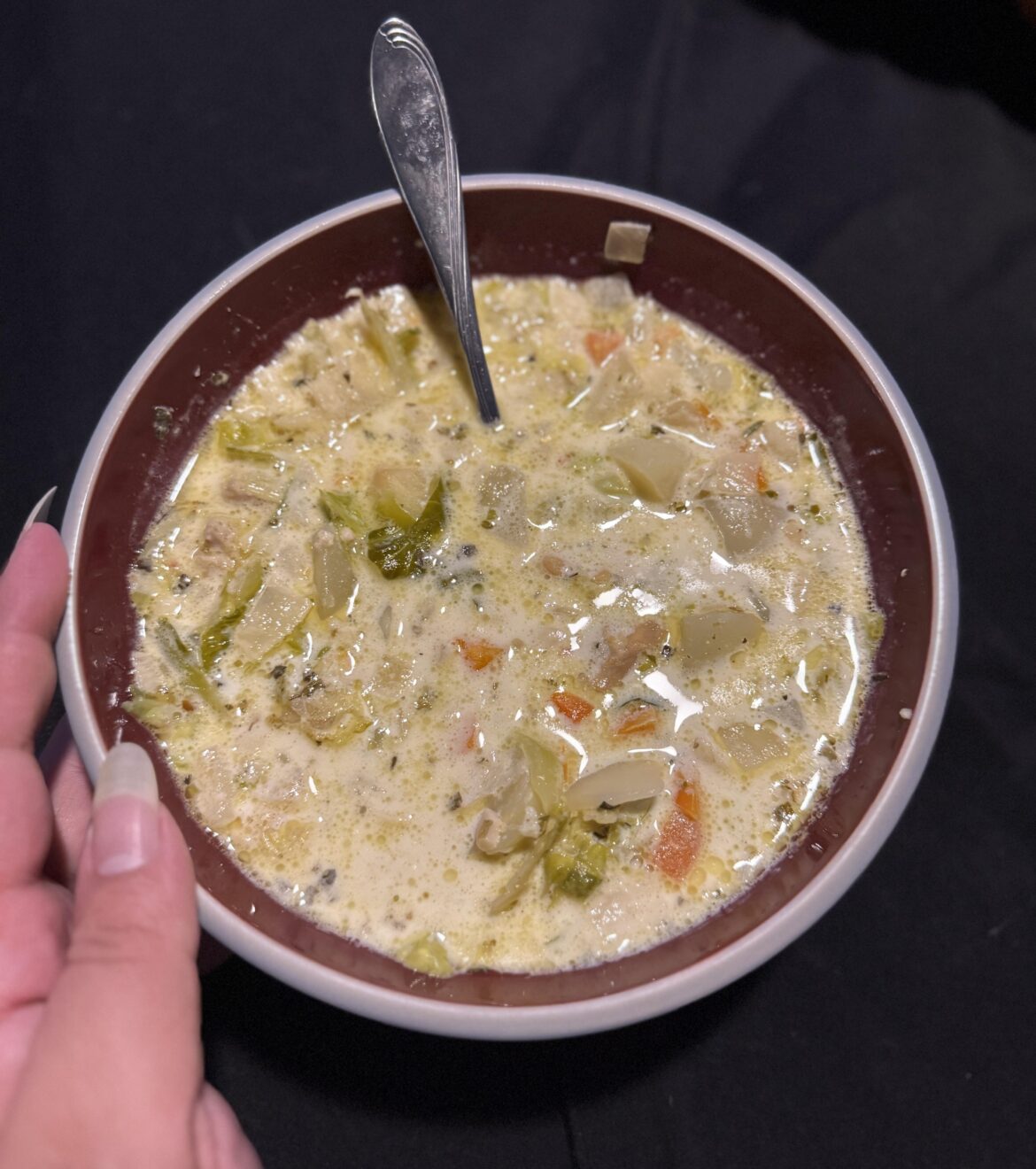 Potato soup to celebrate the first day of September